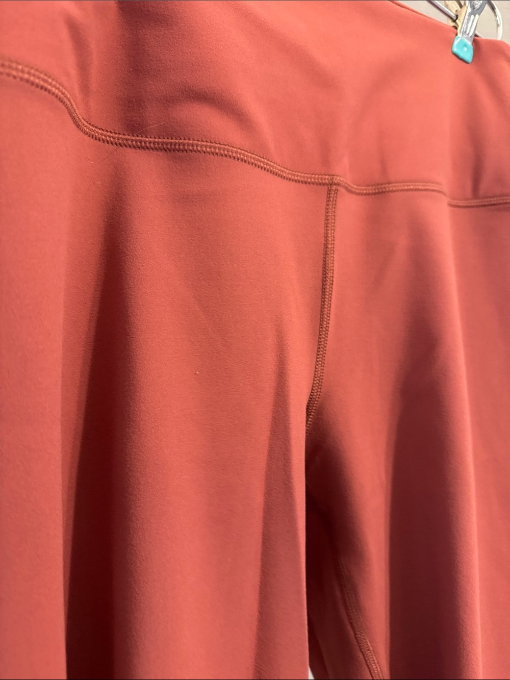 90 Degree By Reflex Rust Red Leggings